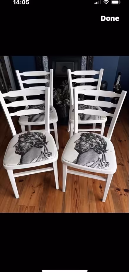 Photo of free 4 vintage chairs (Dundrum) #1