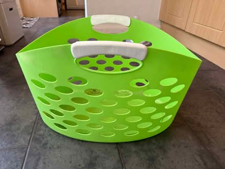 Photo of free Large green laundry basket (Dean Row SK9) #1