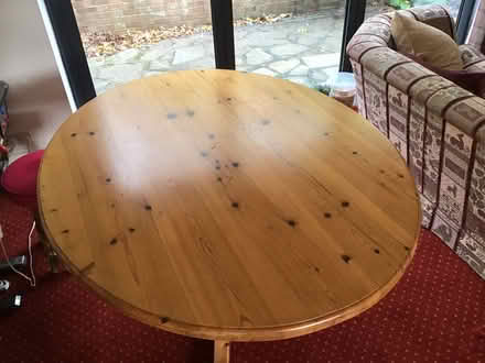 Photo of free Solid pine dining table (Ballards CR2) #1