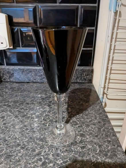 Photo of free Black wine glass (TQ3) #1