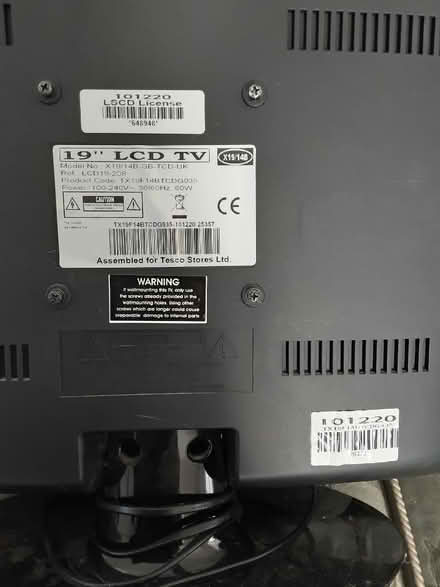 Photo of free 19 inch LCD TV for spares or repairs (Selsdon CR2) #3