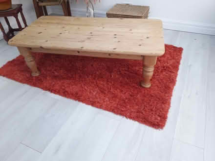Photo of free Pine coffee table (Beaumont LA1) #2