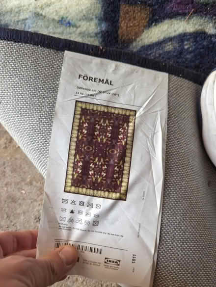Photo of free Large rug (Surrey Quays SE16) #2
