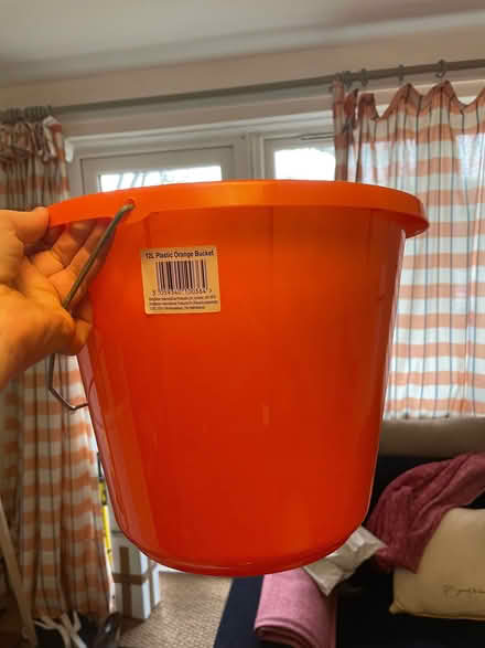 Photo of free 12 litre plastic bucket (New Cross SE15) #1