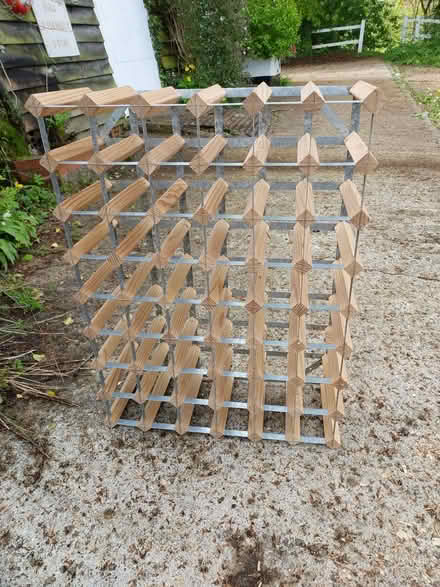 Photo of free Wooden/Metal wine rack (Hyde GL6) #1