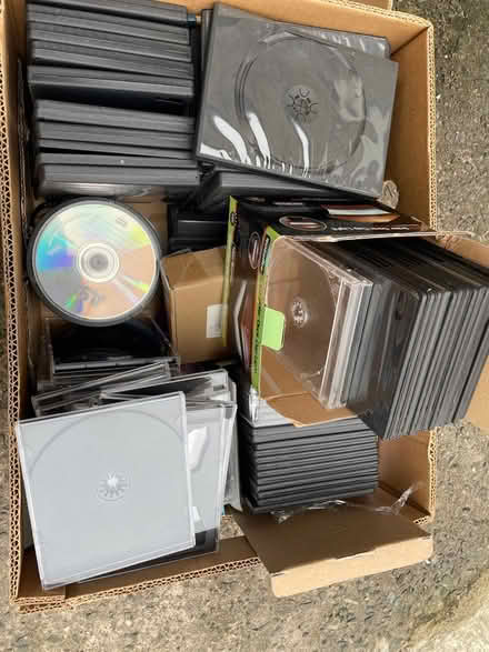 Photo of free 2 Boxes blank dvd boxes dvds & bags (Halton LA2) #3