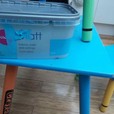 Photo of free Kids crayola table and 2 chairs (Blackhall EH4) #4