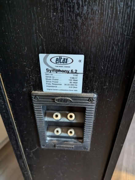 Photo of free 2 Eltax floor speakers (Chessington KT9) #4