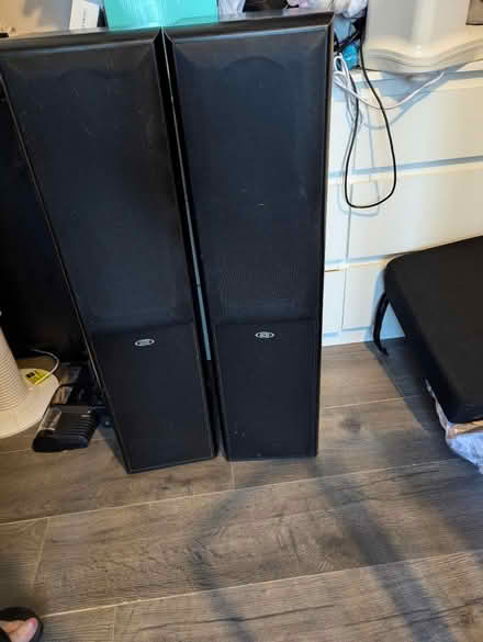 Photo of free 2 Eltax floor speakers (Chessington KT9) #3