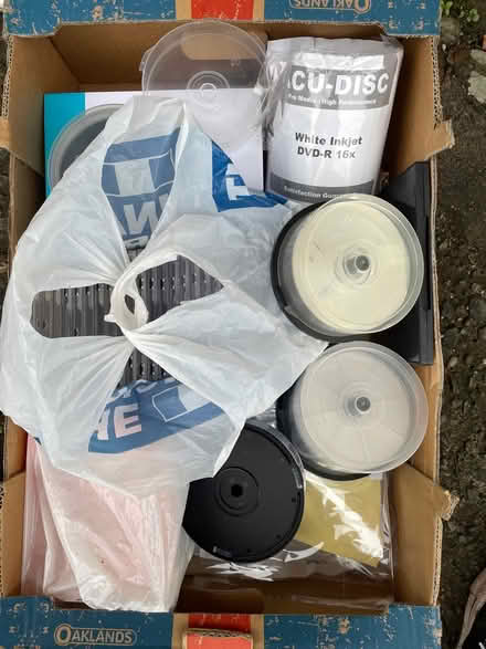 Photo of free 2 Boxes blank dvd boxes dvds & bags (Halton LA2) #2
