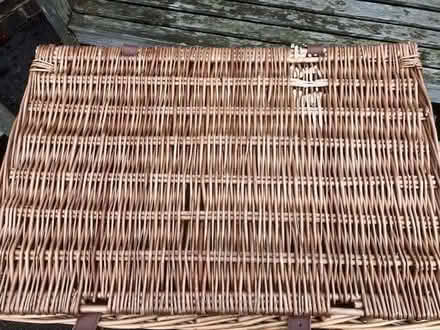Photo of free Large Hamper Basket (Fortnum & Mason) 60x40x40 (Lower Assendon RG9) #2