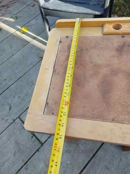 Photo of free Old school desk & stool (New Malden KT3) #1