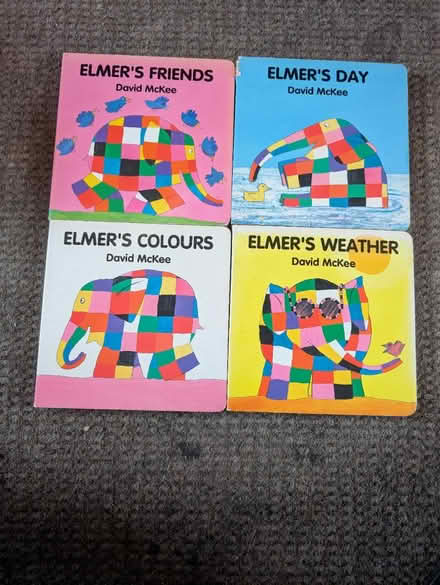 Photo of free 4 Elmer board books (Woodley RG5) #1