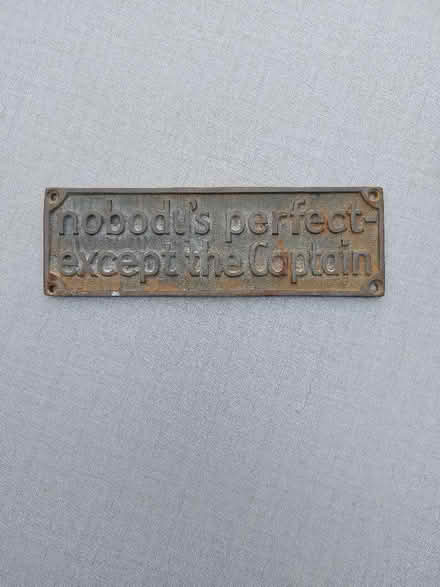 Photo of free Brass sign (Withdean BN1) #1