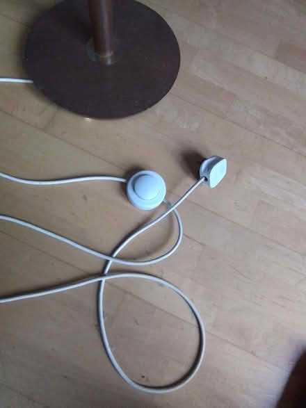 Photo of free Teak Standard lamp base (excluding lampshade) (North Town SL6) #2