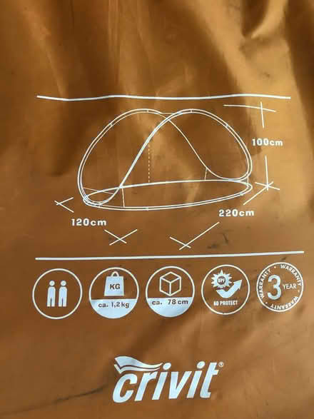 Photo of free Sun tent for beach (BS6) #1