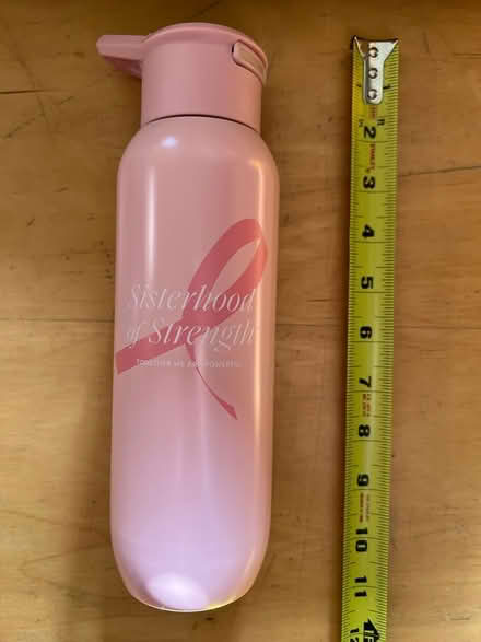 Photo of free Pink Cancer Awareness Water Bottle (Brooklyn, 11225) #1