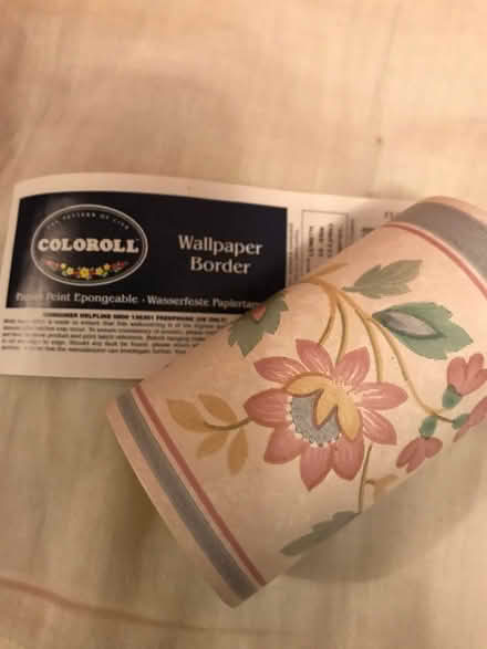 Photo of free 2 rolls of wallpaper border (Woodley RG5) #1