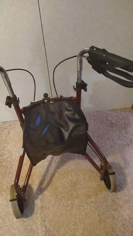 Photo of free Three wheeled walker with bag (Eamont Bridge CA10) #2
