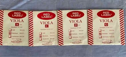 Photo of free Viola strings (White Plains) #1