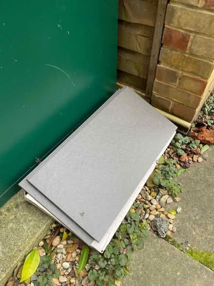 Photo of free Spare grey ceramic tiles (New Cross SE15) #1