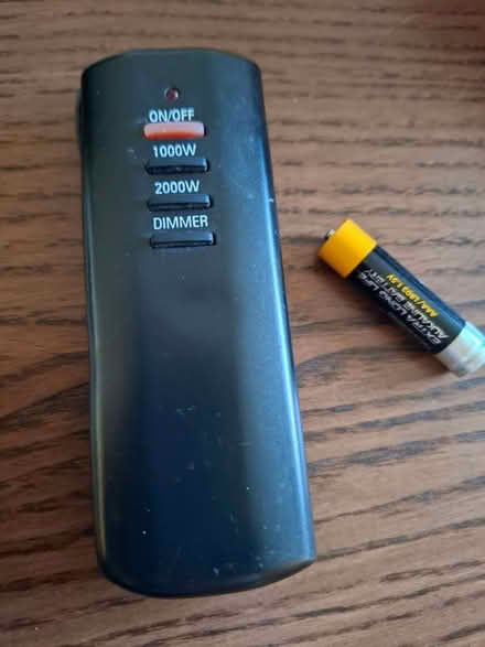 Photo of Electric Fire Remote (hyundai) (Rishton BB1) #1