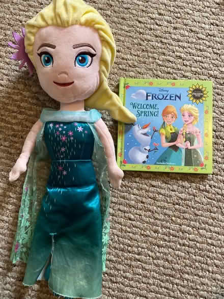 Photo of free Elsa Doll and book (Pelham Parkway) #1