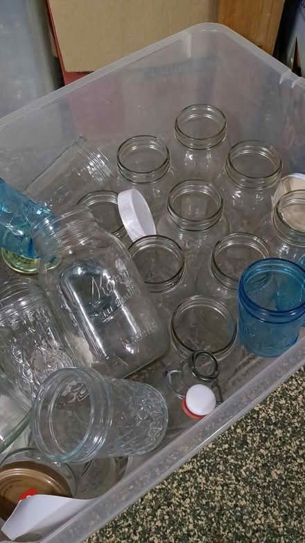 Photo of free Glass jars (Foothill and Grant) #1