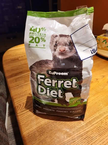 Photo of free Ferret Food Anyone? (Bowie) #1
