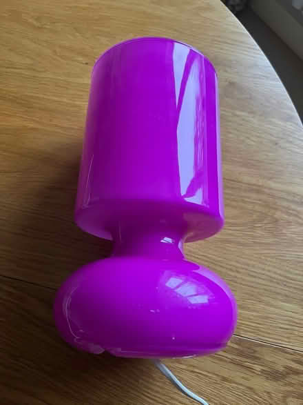 Photo of free Purple table lamp (Oakwood DE21) #3