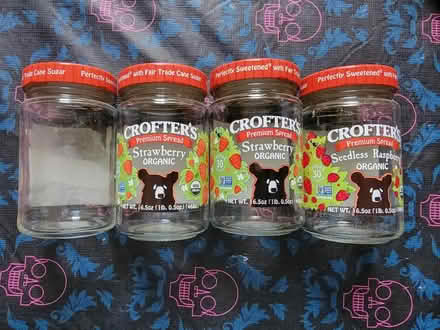 Photo of free 4 Empty Jam Jars (West 7th) #1