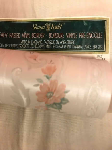 Photo of free 2 rolls of wallpaper border (Woodley RG5) #2