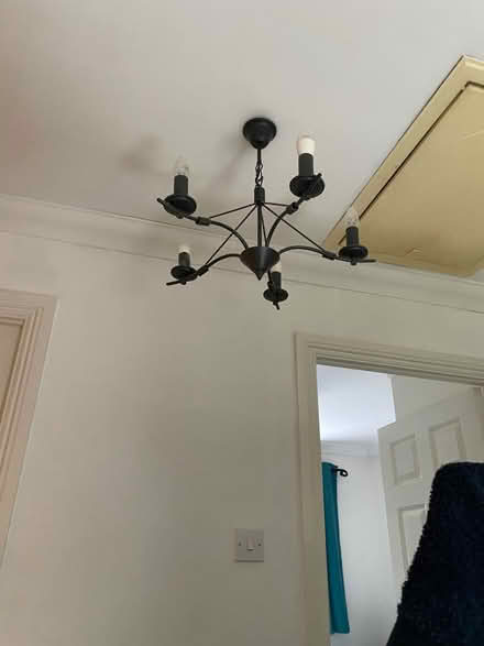 Photo of free 2 Black Light Fittings, Hall/Lounge (Exeter EX2) #2
