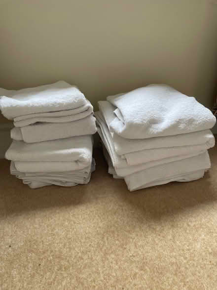 Photo of free White towels (Berkhamsted HP4) #1