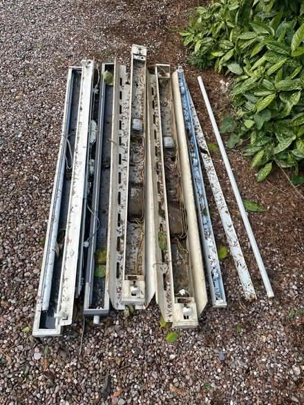 Photo of free Baton lamp housing, metal (Lymm) #1