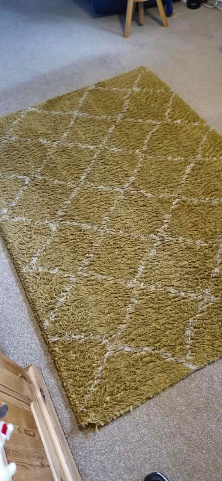 Photo of free Mustard Rug (Wimborne BH21) #2