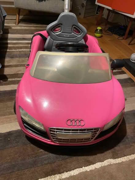 Photo of free Child’s push along pink Audi (Pollards Hill SW16) #2