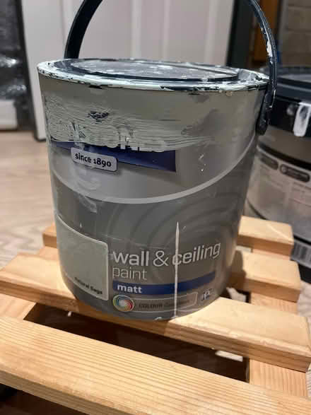 Photo of free Sage Wall paint (2.5l half full) (Norton-Lees, S8) #1