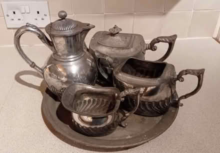 Photo of free Silver plated tea set (Garden City OX5) #1