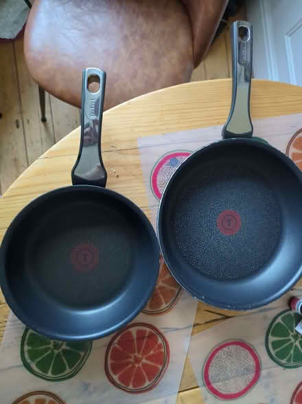 Photo of free Two Tefal pans, one large one small (Herne Hill SE24) #1