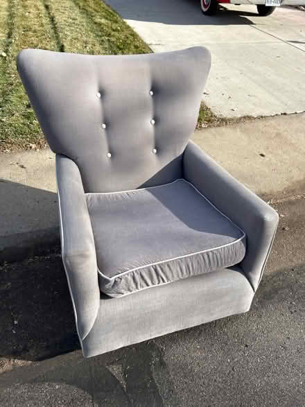 Photo of free Chair, swivels (North Lakewood) #1