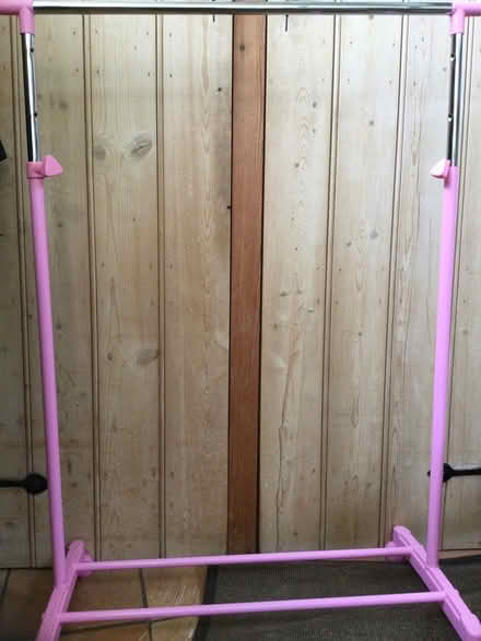 Photo of free Pink Clothes Rail (Birdlip GL4) #1
