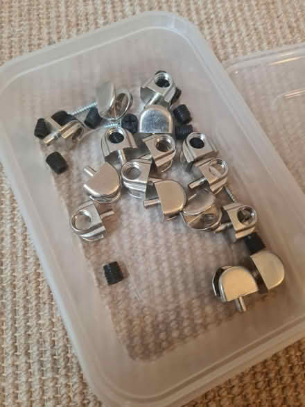 Photo of free Glass shelves plus shelf stoppers (SW12 Balham) #2