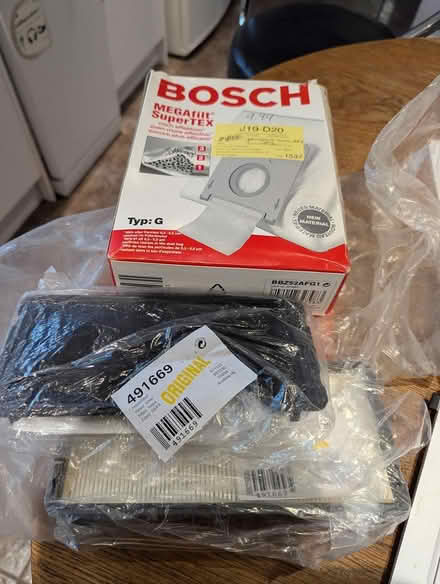 Photo of free Bosch vacuum cleaner consumables (Rudgwick) #1