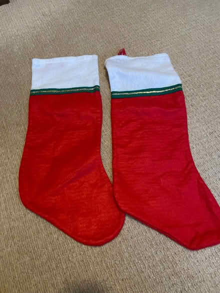 Photo of free 2 Christmas stockings (Galgate LA2) #1
