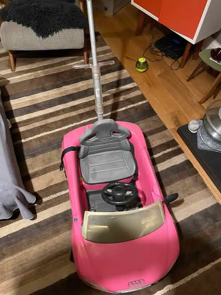 Photo of free Child’s push along pink Audi (Pollards Hill SW16) #1