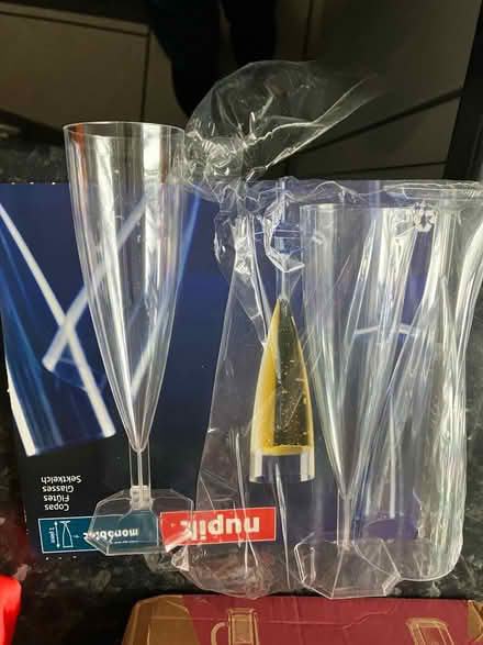 Photo of free Plastic Wine Goblets/Flute Glasses (Titchfield Common PO14) #2