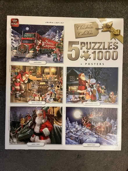 Photo of free 5x 1000 piece jigsaws (London Colney) #1