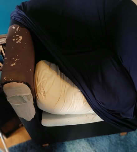 Photo of free Tub chair - cushion not included (Warkton NN16) #3