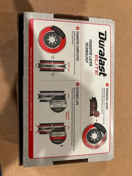 Photo of free New Duralast Elite Brake Pads DE976 (Olney) #3
